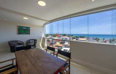 Imagem 2: Apartamento com vista mar para aluguel temporada em Itapuã
