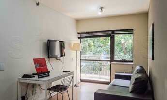 Imagem 2: Flat The Capital para locação com 36m² contendo 1 dormitório e 1 vaga de garagem