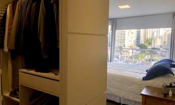 Imagem 4: Apartamento com 1 suíte 80 m² - venda por R$ 2.500.000 ou aluguel por R$ 14.339/mês - Vila