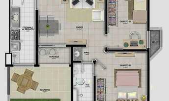 Imagem 7: Apartamento no Cond. Viamont Clube