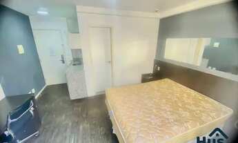 Imagem 2: Flat no Hotel San Diego com 1 Suíte, Elevador, Área de Lazer Completa e 1 Vaga no Bairro S