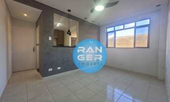 Imagem 2: Apartamento com 2 dormitórios à venda, 64 m² por R$ 415.000,00 - Aparecida - Santos/SP