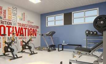 Imagem 5: O Gran Village Aracagy IV possui 2 dormitórios, sendo uma suíte e área de lazer completa