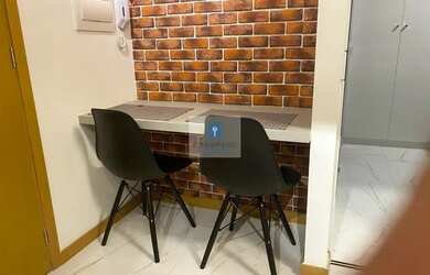 Imagem 11: Apartamento na Barra COM VISTA MAR, MOBILIADO E DECORADO, quarto e sala, varanda e vaga de