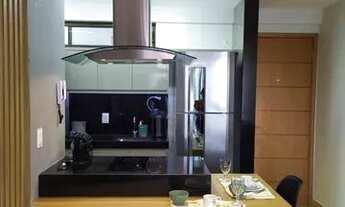 Imagem 4: Apartamento para venda possui 34 metros quadrados com 1 quarto, varanda, sala e cozinha/ár