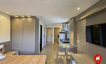 Imagem 3: Apartamento com 1 dormitório para alugar, 23 m² por R$ 3.445/mês - Buritis - Belo Horizont