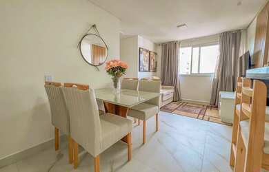 Imagem 3: APARTAMENTO 1 QUARTO E SALA NO 8º ANDAR, COM LINDA VISTA PARA O MAR, TOTALMENTE MOBILIADO