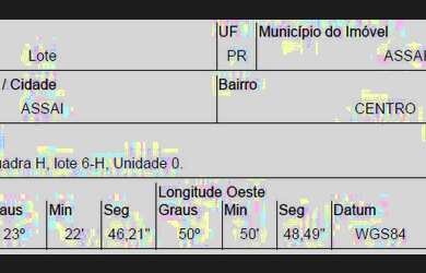 Imagem 3: ASSAI - SECAO CENTRAL - Oportunidade Única em ASSAI - PR | Tipo: Terreno