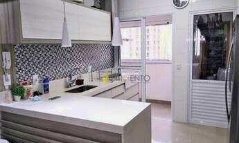 Imagem 3: Apartamento com 3 dormitórios à venda, 106 m² por R$ 760.000 - Jardim Bela Vista - Santo A