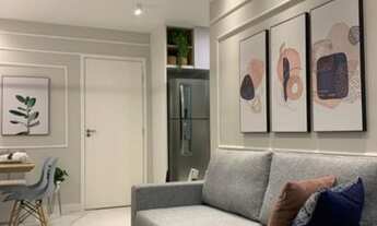 Imagem 2: Apartamento para venda tem 58 metros quadrados com 2 quartos em Vila Palmares - Santo Andr