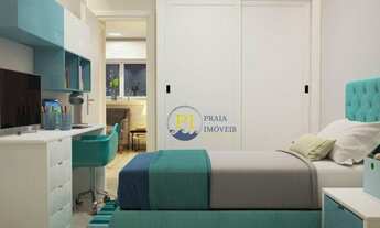 Imagem 5: Apartamento com 2 dormitórios à venda, 62 m² por R$ 330.000 - Vila Guilhermina - Praia Gra