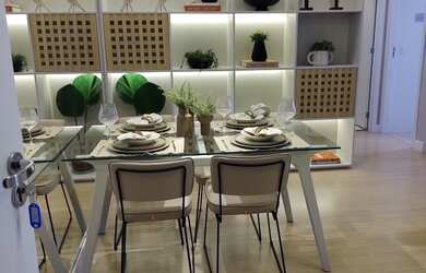 Imagem 3: Pronto para Morar - Apto de 45 metros c/ 1 Quarto, sacada e 1 vaga de garagem