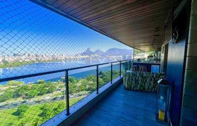 Imagem 3: Mega apartamento reformado de 3 quartos com vista Lagoa