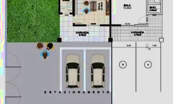 Imagem 1: Vendo kitnets na planta em imbassaí 60m²