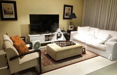 Imagem 3: Laranjeiras, em rua nobre, espetacular apartamento de 4 quartos (sendo 2 suítes - 1 com cl