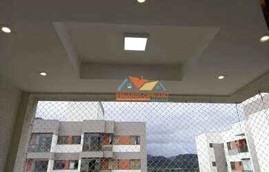 Imagem 2: Apartamento com 2 dormitórios para alugar, 56 m² por R$ 2.900/mês - Martim de Sá - Caragua