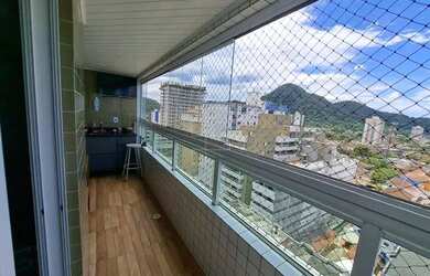 Imagem 10: Apartamento semi-mobiliado 02 dormitórios, 01 suíte, sala ampla, sacada envidraçada vista