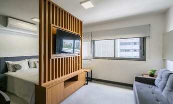 Imagem 2: Apartamento mobiliado para alugar no Jardim Europa com 1 quarto (suíte