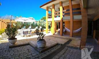 Imagem 3: Casa com piscina e ar + 5 suítes, 550 m² - venda por R$ 2.950.000 ou aluguel por R$ 2.800