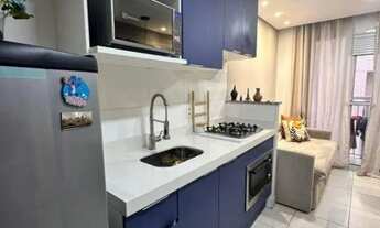 Imagem 3: Apartamento com 2 dormitórios para alugar, 35 m² por R$ 3.130/mês - Barra Funda - São Paul