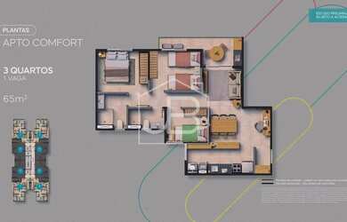 Imagem 3: Mood Praia Apartamento com 2 dormitórios