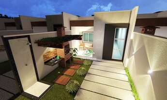 Imagem 4: Casa com 3 dormitórios à venda, 82 m² por R$ 190.000 - Paumirim - Caucaia/CE