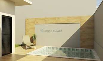 Imagem 4: Casa térrea em construção no Belvedere II