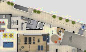 Imagem 2: APARTAMENTO com 1 dormitório à venda por R$ 361.402,94 no bairro Vila Izabel - CURITIBA