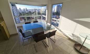 Imagem 3: Apartamento um por andar, excelente planta, vista exclusiva para Ibirapuera, 4 vagas