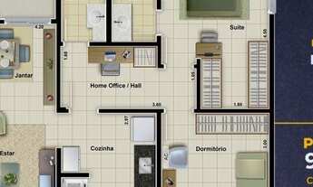 Imagem 2: 02 dormitorios/ suite