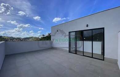 Imagem 3: )(- EXCELENTE COBERTURA COM 3 QUARTOS EM JARDIM DOS ALFINEIROS