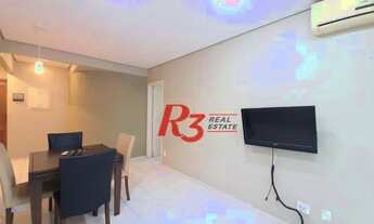 Imagem 2: Apartamento à venda, 2 quartos (1 suíte), 1 vaga, Pompéia, Santos SP