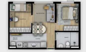 Imagem 2: NA - Apartamento com 2 próximo ao HRSAM