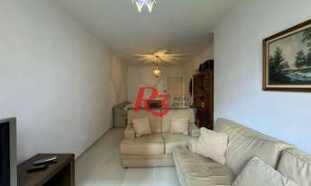 Imagem 3: Apartamento com 2 dormitórios à venda, 127 m² por R$ 700.000,00 - Aparecida - Santos/SP