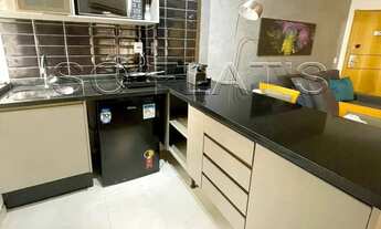 Imagem 2: Flat no Hampton Park disponível para locação com 31m², 1 dormitório e 1 vaga de garagem