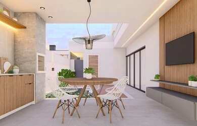 Imagem 6: FIT - Casa Linear - 3 Quartos (1 suíte c/closet) - 154m² - Cidade Jd. Resort