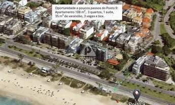 Imagem 2: Apartamento Espaçoso no Recreio: 3 Quartos (1 Suíte), 3 Vagas e Box Exclusivo!