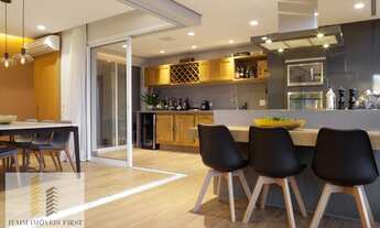 Imagem 4: Apartamento à venda mobiliado com 156m² sendo 3 suítes - 4 vagas e depósito na Vila Olímpi