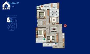 Imagem 7: Imóvel Parcelado - Apartamento com 3 dormitórios, sendo 1 suíte na praia do morro em Guara