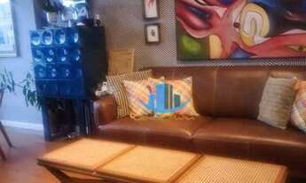 Imagem 3: Apartamento com 2 dormitórios para alugar, 105 m² por R$ 5.200,00/mês - Gonzaga - Santos/S