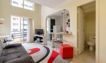 Imagem: Flat disponível em Moema