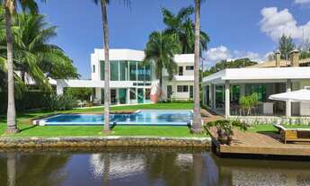 Imagem 2: Mansão moderna com pier e vista excelente a venda Interlagos - Hansen Imóveis