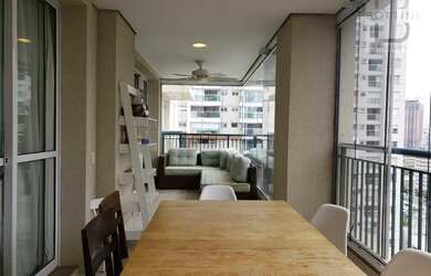 Imagem 2: Apartamento com 3 suítes para alugar, 168 m² por R$ 13.850/mês - Brooklin - São Paulo/SP