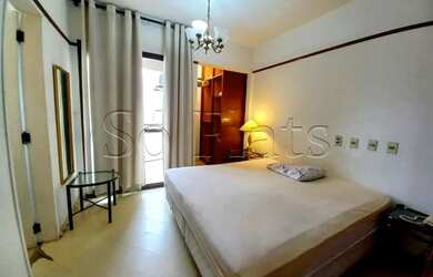 Imagem 5: Flat com custo beneficio no centro, na Av Rio Branco ele fica próx a Av Pacaembu e metrô M