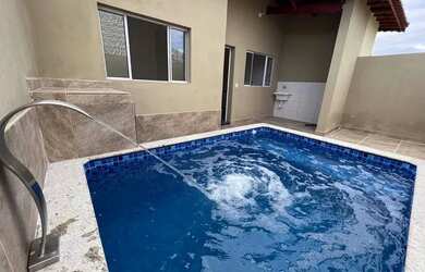 Imagem 2: Casa com piscina em Mongaguá ENTRADA a partir de 56 mil reais