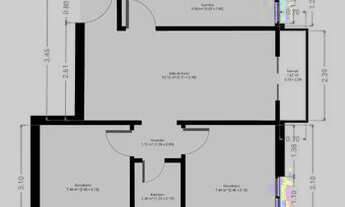 Imagem 2: Fit Coqueiro I, apto 2/4, R$ 1.390/ 4 andar elevador , Mário covas