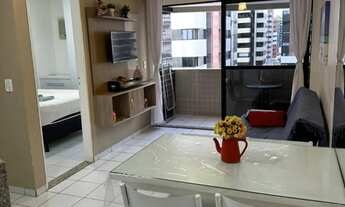 Imagem 4: Ed. Tabriz , quato e sala mobiliado na Ponta verde