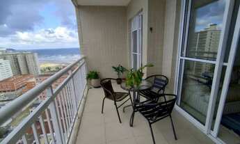 Imagem 2: Apto 3 dormt, sendo 1 suíte, 100m do mar, com vista permanente, lazer clube e 2 vagas de g