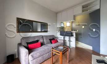 Imagem 3: Apto no Royal Ibirapuera Park com 48m², 1 dormitório e 1 vaga, para locação no Paraíso