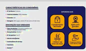 Imagem 3: 54 - Lançamento. Apartamento na Estrada da Maio. 2 quartos